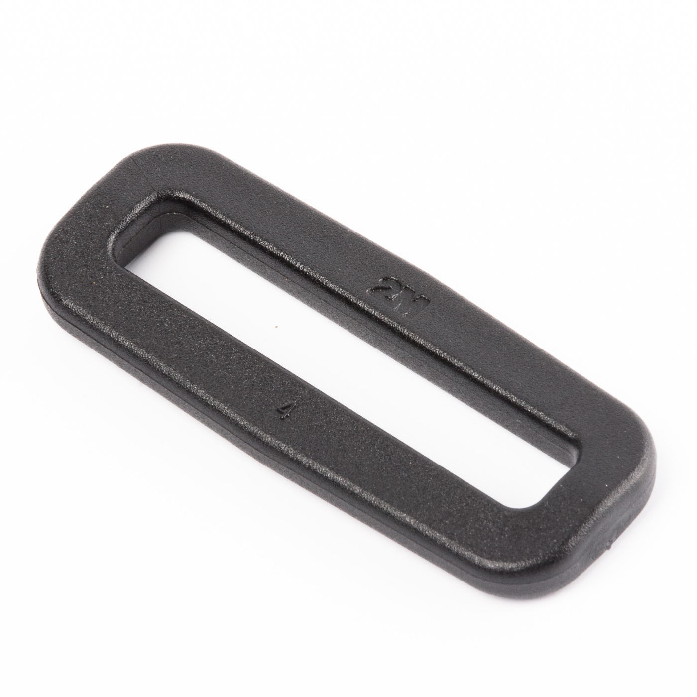 Stabiler Kunststoff-Ovalring / Rechteckring OS aus Nylon für 40mm Gurtband, Ringe