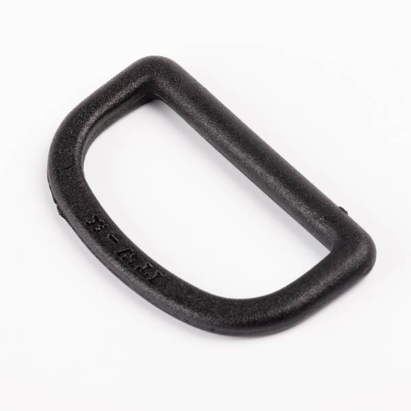 Stabiler D-Ring "Classic DR" aus Nylon, Kunststoff für 40mm Gurtband