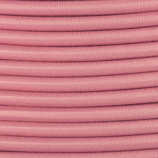 Gummikordel - Hutgummi - Rundgummi, hochwertig, extra-stark in 5mm, rosa