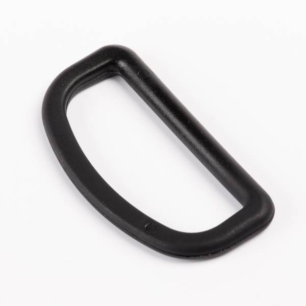Stabiler D-Ring "Classic DR" aus Nylon, Kunststoff für 50mm Gurtband
