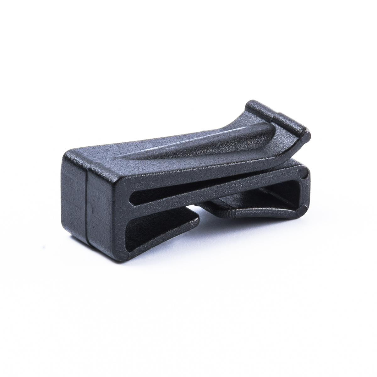 Farbe schwarz 10 Stück Schulterpolster für 25mm breites Gurtband