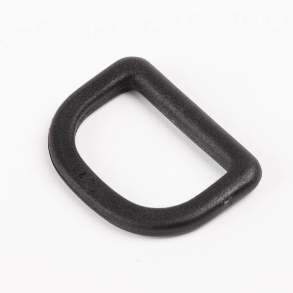 Stabiler D-Ring "Classic DR" aus Nylon, Kunststoff für 30mm Gurtband