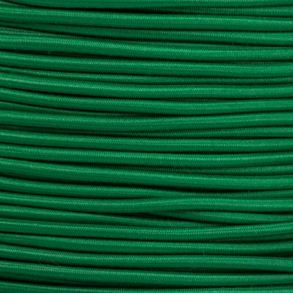 Gummikordel - Hutgummi - Rundgummi, hochwertig, extra-stark in 3mm, grün